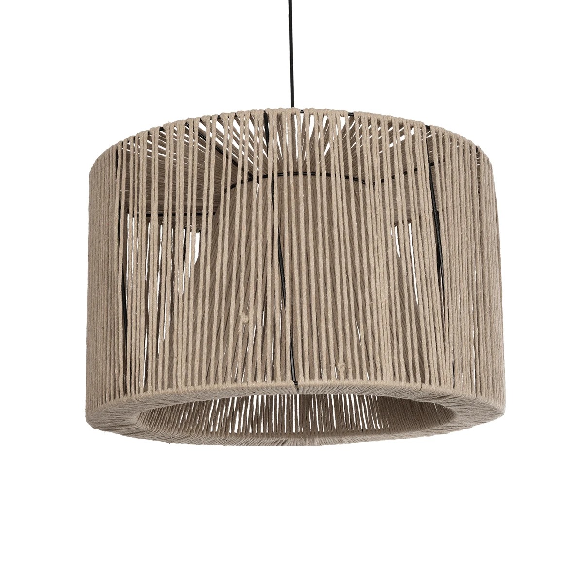 GLOBOSTAR® ZYLINDER 205-0022 Boho Κρεμαστό Φωτιστικό Οροφής με Ντουί 1 x E27 AC 220-240V IP20 - Μπεζ - M50 x Π50 x Υ32cm GLOBOSTAR® ZYLINDER 205-0022 Boho Κρεμαστό Φωτιστικό Οροφής με Ντουί 1 x E27 AC 220-240V IP20 - Μπεζ - M50 x Π50 x Υ32cm