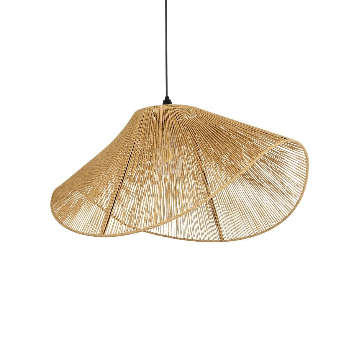 GLOBOSTAR® ECLAIR 205-0031 Boho Κρεμαστό Φωτιστικό Οροφής με Ντουί 1 x E27 AC 220-240V IP20 - Μπεζ - M70 x Π40 x Υ32cm GLOBOSTAR® ECLAIR 205-0031 Boho Κρεμαστό Φωτιστικό Οροφής με Ντουί 1 x E27 AC 220-240V IP20 - Μπεζ - M70 x Π40 x Υ32cm