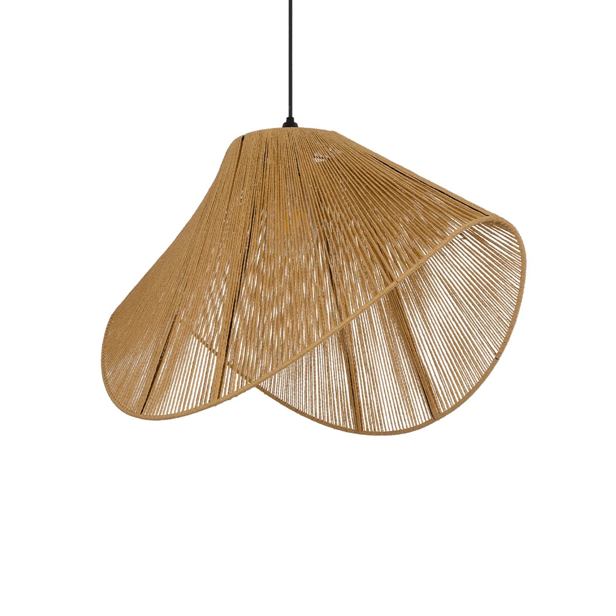 GLOBOSTAR® ELDA 205-0033 Boho Κρεμαστό Φωτιστικό Οροφής με Ντουί 1 x E27 AC 220-240V IP20 - Μπεζ - M68 x Π34 x Υ39cm GLOBOSTAR® ELDA 205-0033 Boho Κρεμαστό Φωτιστικό Οροφής με Ντουί 1 x E27 AC 220-240V IP20 - Μπεζ - M68 x Π34 x Υ39cm