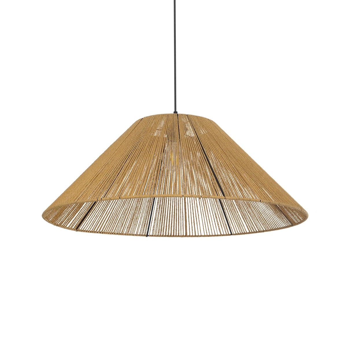 GLOBOSTAR® HATA 205-0037 Boho Κρεμαστό Φωτιστικό Οροφής με Ντουί 1 x E27 AC 220-240V IP20 - Μπεζ - M60 x Π60 x Υ27cm GLOBOSTAR® HATA 205-0037 Boho Κρεμαστό Φωτιστικό Οροφής με Ντουί 1 x E27 AC 220-240V IP20 - Μπεζ - M60 x Π60 x Υ27cm