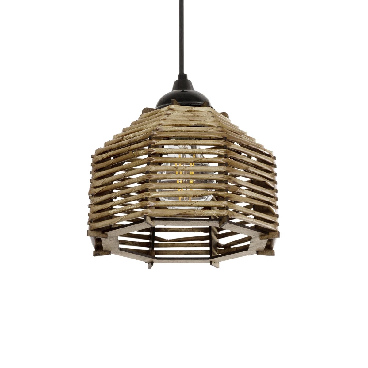 GLOBOSTAR® JUTTO 205-0040 Boho Κρεμαστό Φωτιστικό Οροφής με Ντουί 1 x E27 AC 220-240V IP20 - Μπεζ - M20 x Π20 x Υ18cm GLOBOSTAR® JUTTO 205-0040 Boho Κρεμαστό Φωτιστικό Οροφής με Ντουί 1 x E27 AC 220-240V IP20 - Μπεζ - M20 x Π20 x Υ18cm