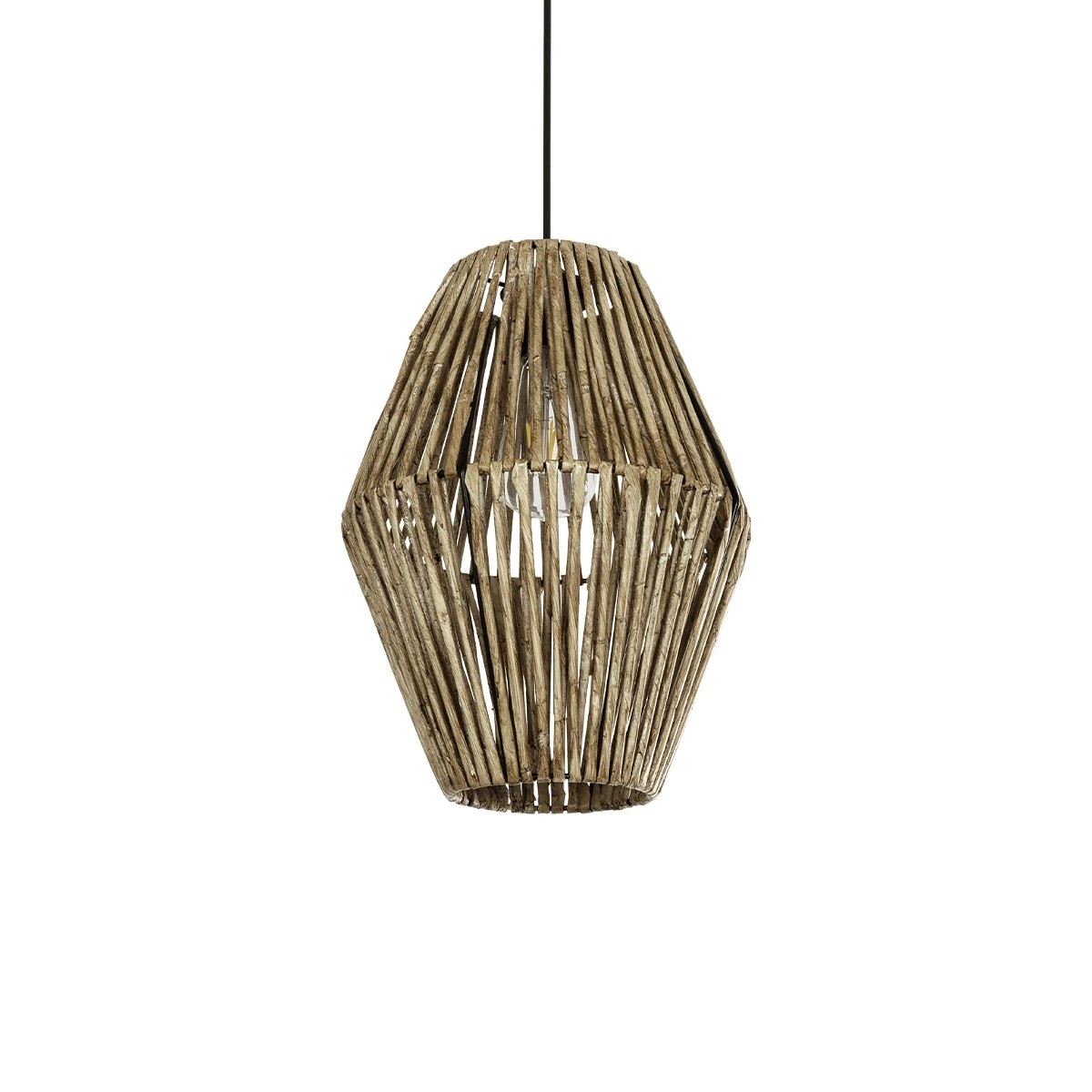 GLOBOSTAR® CASTILLO 205-0046 Boho Κρεμαστό Φωτιστικό Οροφής με Ντουί 1 x E27 AC 220-240V IP20 - Μπεζ - M26 x Π26 x Υ36cm GLOBOSTAR® CASTILLO 205-0046 Boho Κρεμαστό Φωτιστικό Οροφής με Ντουί 1 x E27 AC 220-240V IP20 - Μπεζ - M26 x Π26 x Υ36cm
