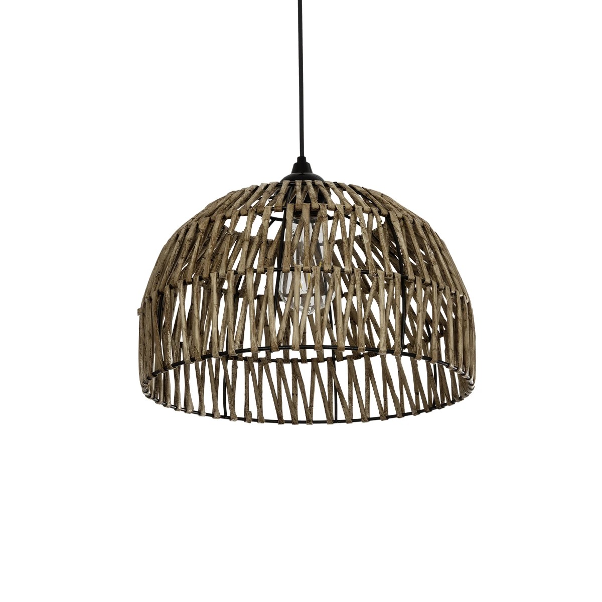 GLOBOSTAR® ARANCIA 205-0047 Boho Κρεμαστό Φωτιστικό Οροφής με Ντουί 1 x E27 AC 220-240V IP20 - Μπεζ - M35 x Π35 x Υ26cm GLOBOSTAR® ARANCIA 205-0047 Boho Κρεμαστό Φωτιστικό Οροφής με Ντουί 1 x E27 AC 220-240V IP20 - Μπεζ - M35 x Π35 x Υ26cm