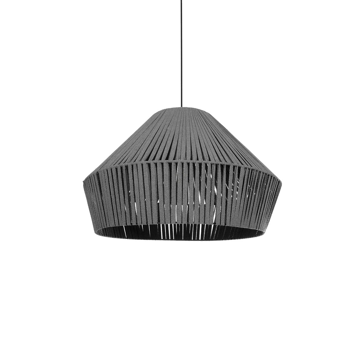 GLOBOSTAR® NUI 205-0066 Boho Κρεμαστό Φωτιστικό Οροφής με Ντουί 1 x E27 AC 220-240V IP20 - Γκρι - M60 x Π60 x Υ41cm GLOBOSTAR® NUI 205-0066 Boho Κρεμαστό Φωτιστικό Οροφής με Ντουί 1 x E27 AC 220-240V IP20 - Γκρι - M60 x Π60 x Υ41cm