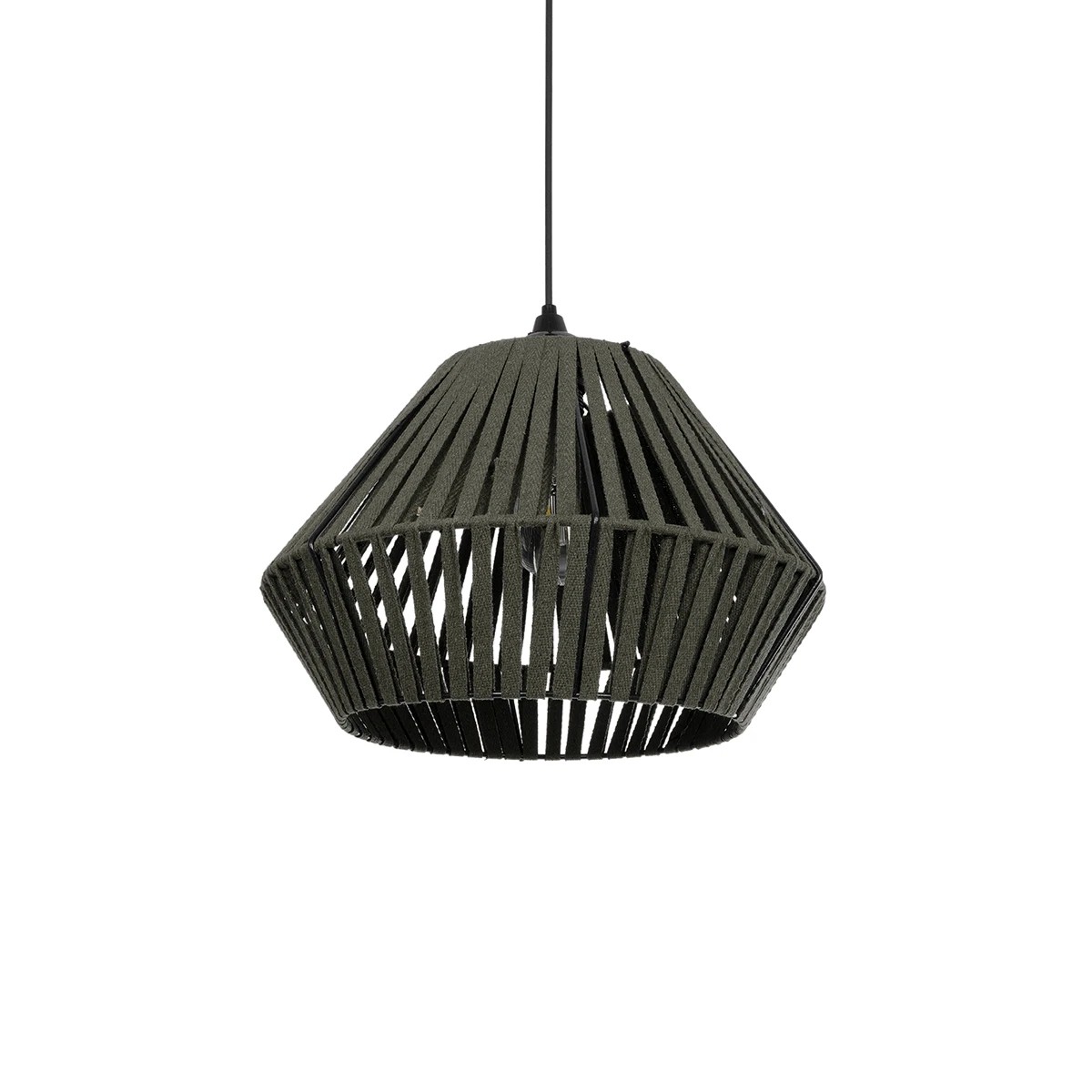 GLOBOSTAR® NUI 205-0069 Boho Κρεμαστό Φωτιστικό Οροφής με Ντουί 1 x E27 AC 220-240V IP20 - Πρασίνο - M36 x Π36 x Υ27cm GLOBOSTAR® NUI 205-0069 Boho Κρεμαστό Φωτιστικό Οροφής με Ντουί 1 x E27 AC 220-240V IP20 - Πρασίνο - M36 x Π36 x Υ27cm