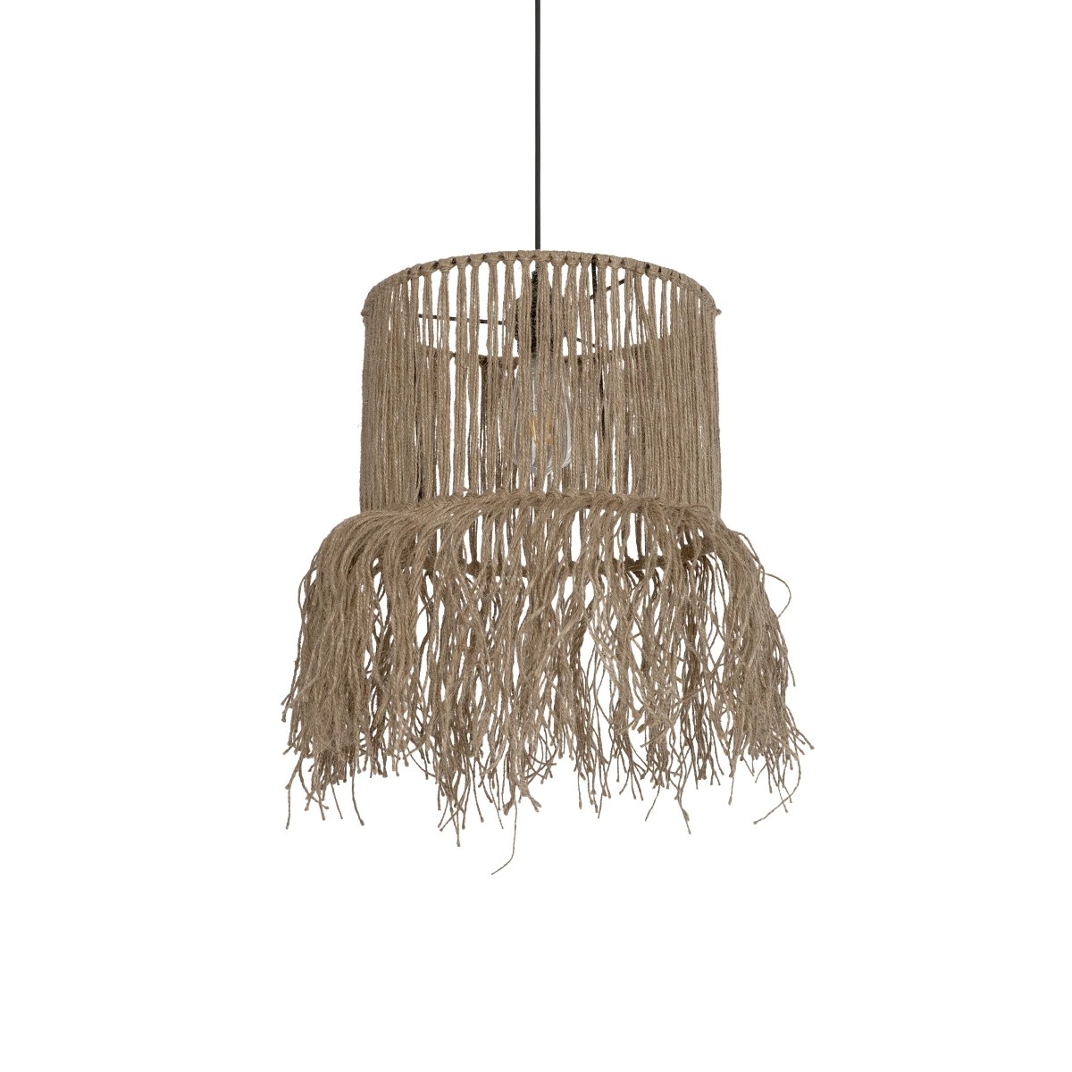 GLOBOSTAR® REGEN 205-0074 Boho Κρεμαστό Φωτιστικό Οροφής με Ντουί 1 x E27 AC 220-240V IP20 - Μπεζ - M30 x Π30 x Υ40cm GLOBOSTAR® REGEN 205-0074 Boho Κρεμαστό Φωτιστικό Οροφής με Ντουί 1 x E27 AC 220-240V IP20 - Μπεζ - M30 x Π30 x Υ40cm