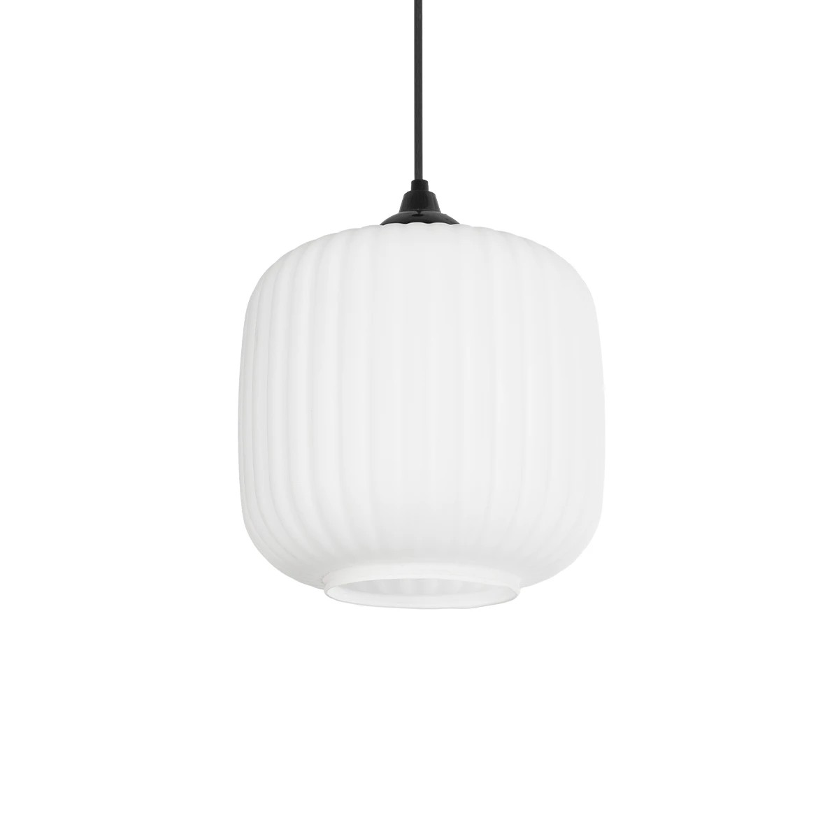 GLOBOSTAR® MELONI 206-0015 Μοντέρνο Κρεμαστό Φωτιστικό Οροφής με Ντουί 1 x E27 AC 220-240V IP20 - Λευκό - Μ20 x Π20 x Υ24cm GLOBOSTAR® MELONI 206-0015 Μοντέρνο Κρεμαστό Φωτιστικό Οροφής με Ντουί 1 x E27 AC 220-240V IP20 - Λευκό - Μ20 x Π20 x Υ24cm