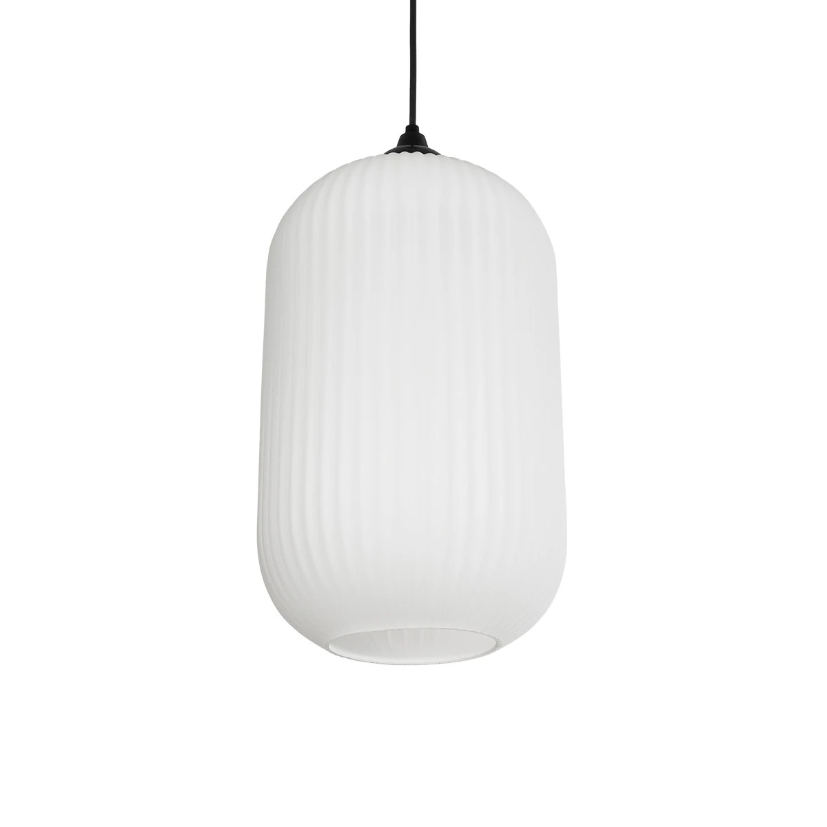 GLOBOSTAR® MELONI 206-0019 Μοντέρνο Κρεμαστό Φωτιστικό Οροφής με Ντουί 1 x E27 AC 220-240V IP20 - Λευκό - Μ20 x Π20 x Υ38cm GLOBOSTAR® MELONI 206-0019 Μοντέρνο Κρεμαστό Φωτιστικό Οροφής με Ντουί 1 x E27 AC 220-240V IP20 - Λευκό - Μ20 x Π20 x Υ38cm