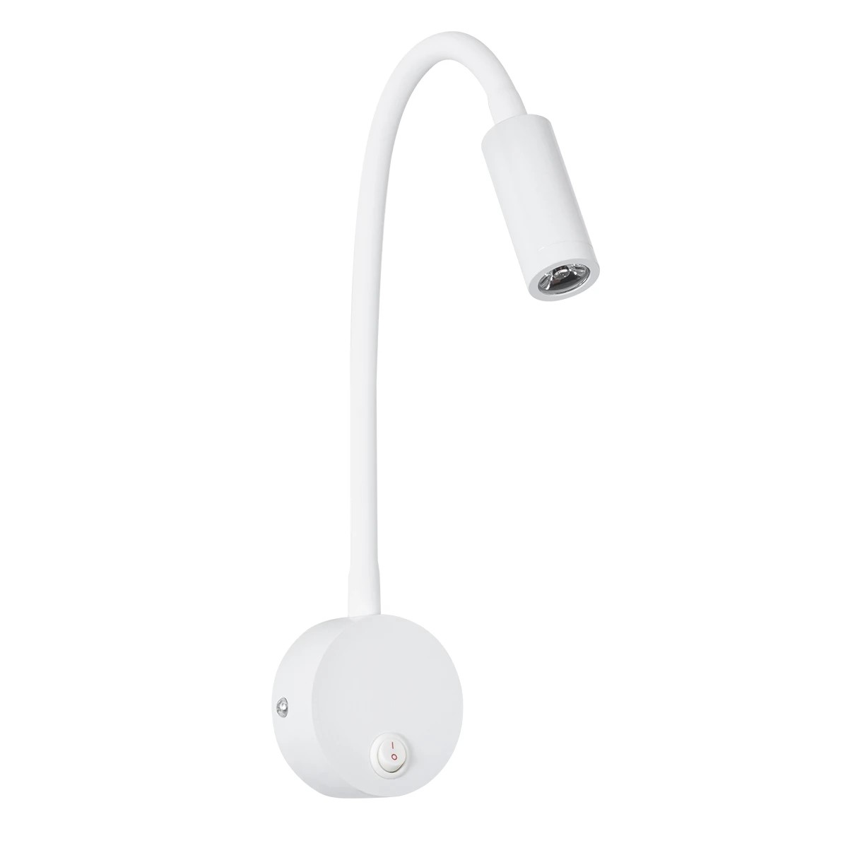 GLOBOSTAR® GOOSE 60876 Μοντέρνο Φωτιστικό Τοίχου - Απλίκα Ξενοδοχείου Reading Light LED 3W 300lm 36° AC 220-240V IP20 Φυσικό Λευκό 4500K - CREE XPE Chip & TÜV SÜD Driver - Λευκό Ματ - Μ6.5 x Π15 x Υ24.5cm - 3 Χρόνια Εγγύηση GLOBOSTAR® GOOSE 60876 Μοντέρνο Φωτιστικό Τοίχου - Απλίκα Ξενοδοχείου Reading Light LED 3W 300lm 36° AC 220-240V IP20 Φυσικό Λευκό 4500K - CREE XPE Chip & TÜV SÜD Driver - Λευκό Ματ - Μ6.5 x Π15 x Υ24.5cm - 3 Χρόνια Εγγύηση