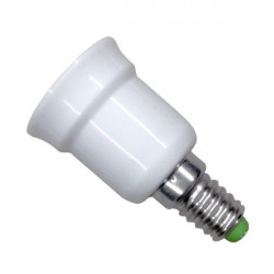 GLOBOSTAR® ADAPTOR 78974 Αντάπτορας/Μετατροπέας από Ντουί E14 σε E27 IP20 - Μ3.5 x Π3.5 x Υ6cm GLOBOSTAR® ADAPTOR 78974 Αντάπτορας/Μετατροπέας από Ντουί E14 σε E27 IP20 - Μ3.5 x Π3.5 x Υ6cm