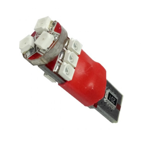 GloboStar® T10 W5W 11350 Λαμπτήρας LED T10 Can Bus με 9 SMD 2.52W DC 12-16V IP20 1210 300lm 360° Πορτοκαλί GloboStar® T10 W5W 11350 Λαμπτήρας LED T10 Can Bus με 9 SMD 2.52W DC 12-16V IP20 1210 300lm 360° Πορτοκαλί