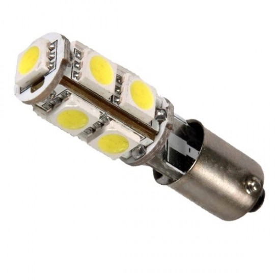 GloboStar® BA9S - T4W 42000 Λάμπα Αυτοκινήτου LED Can Bus με 9 SMD 5050 12 Volt 2.66W 266 lm 270° Ψυχρό Λευκό 6000K GloboStar® BA9S - T4W 42000 Λάμπα Αυτοκινήτου LED Can Bus με 9 SMD 5050 12 Volt 2.66W 266 lm 270° Ψυχρό Λευκό 6000K