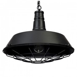 GLOBOSTAR® RAY 01048 Vintage Κρεμαστό Φωτιστικό Οροφής με Ντουί 1 x E27 AC 220-240V IP20 - Μαύρο - Μ46 x Π46 x Υ25cm GLOBOSTAR® RAY 01048 Vintage Κρεμαστό Φωτιστικό Οροφής με Ντουί 1 x E27 AC 220-240V IP20 - Μαύρο - Μ46 x Π46 x Υ25cm