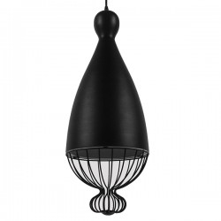 GLOBOSTAR® CARNEL 01106 Vintage Κρεμαστό Φωτιστικό Οροφής με Ντουί 1 x E27 AC 220-240V IP20 - Μαύρο - Μ26 x Π26 x Υ70cm GLOBOSTAR® CARNEL 01106 Vintage Κρεμαστό Φωτιστικό Οροφής με Ντουί 1 x E27 AC 220-240V IP20 - Μαύρο - Μ26 x Π26 x Υ70cm
