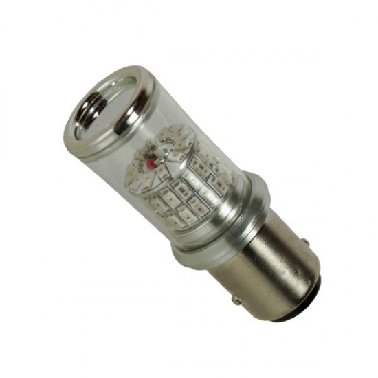 Λαμπτήρας 1157 48 SMD 4014 Can Bus 12v Κόκκινο GloboStar 05472 Λαμπτήρας 1157 48 SMD 4014 Can Bus 12v Κόκκινο GloboStar 05472