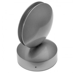 GLOBOSTAR® SEPTUM 93066 Μοντέρνο Φωτιστικό Τοίχου - Απλίκα LED 9W 1440lm 1° AC 220-240V IP44 Ψυχρό Λευκό 6000K - CREE XPE Chip & TÜV SÜD Driver - Γκρι Ανθρακί Ματ - Μ12 x Π11 x Υ17cm - 5 Χρόνια Εγγύηση GLOBOSTAR® SEPTUM 93066 Μοντέρνο Φωτιστικό Τοίχου - Απλίκα LED 9W 1440lm 1° AC 220-240V IP44 Ψυχρό Λευκό 6000K - CREE XPE Chip & TÜV SÜD Driver - Γκρι Ανθρακί Ματ - Μ12 x Π11 x Υ17cm - 5 Χρόνια Εγγύηση