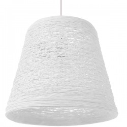 GLOBOSTAR® PLAYROOM 01562 Vintage Κρεμαστό Φωτιστικό Οροφής με Ντουί 1 x E27 AC 220-240V IP20 - Λευκό - Μ32 x Π32 x Υ27cm GLOBOSTAR® PLAYROOM 01562 Vintage Κρεμαστό Φωτιστικό Οροφής με Ντουί 1 x E27 AC 220-240V IP20 - Λευκό - Μ32 x Π32 x Υ27cm
