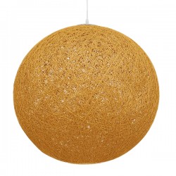 GLOBOSTAR® OCEANA 01361 Boho Κρεμαστό Φωτιστικό Οροφής με Ντουί 1 x E27 AC 220-240V IP20 - Μπεζ & Χρυσό - Μ60 x Π60 x Υ60cm GLOBOSTAR® OCEANA 01361 Boho Κρεμαστό Φωτιστικό Οροφής με Ντουί 1 x E27 AC 220-240V IP20 - Μπεζ & Χρυσό - Μ60 x Π60 x Υ60cm