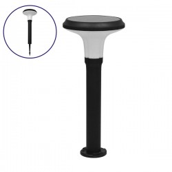 GLOBOSTAR® VEGGIE 12115 Φωτιστικό Κολωνάκι Κήπου LED 10W 500lm 120° με Ενσωματωμένο Φωτοβολταϊκό Panel 6V 2W & Επαναφορτιζόμενη Μπαταρία Li-ion 3.2V 6000mAh με Αισθητήρα Κίνησης-Ημέρας-Νύχτας Αδιάβροχο IP65 Ψυχρό Λευκό 6000K - Γκρι Ανθρακί - Μ26.5 x Π GLOBOSTAR® VEGGIE 12115 Φωτιστικό Κολωνάκι Κήπου LED 10W 500lm 120° με Ενσωματωμένο Φωτοβολταϊκό Panel 6V 2W & Επαναφορτιζόμενη Μπαταρία Li-ion 3.2V 6000mAh με Αισθητήρα Κίνησης-Ημέρας-Νύχτας Αδιάβροχο IP65 Ψυχρό Λευκό 6000K - Γκρι Ανθρακί - Μ26.5 x Π