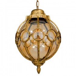 GLOBOSTAR® ETOILE 00987 Vintage Κρεμαστό Φωτιστικό Οροφής με Ντουί 1 x E27 AC 220-240V IP20 - Μπρούτζινο Εφέ Σκουριάς & Μελί - Μ28 x Π28 x Y38cm GLOBOSTAR® ETOILE 00987 Vintage Κρεμαστό Φωτιστικό Οροφής με Ντουί 1 x E27 AC 220-240V IP20 - Μπρούτζινο Εφέ Σκουριάς & Μελί - Μ28 x Π28 x Y38cm