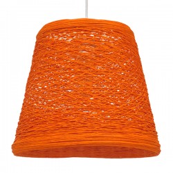 GLOBOSTAR® PLAYROOM 00997 Vintage Κρεμαστό Φωτιστικό Οροφής με Ντουί 1 x E27 AC 220-240V IP20 - Πορτοκαλί - Μ32 x Π32 x Υ27cm GLOBOSTAR® PLAYROOM 00997 Vintage Κρεμαστό Φωτιστικό Οροφής με Ντουί 1 x E27 AC 220-240V IP20 - Πορτοκαλί - Μ32 x Π32 x Υ27cm
