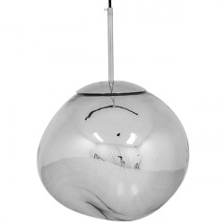 GLOBOSTAR® DIXAR 01464 Μοντέρνο Κρεμαστό Φωτιστικό Οροφής με Ντουί 1 x E27 AC 220-240V IP20 - Γκρι & Ασημί - Μ36 x Π36 x Υ45cm GLOBOSTAR® DIXAR 01464 Μοντέρνο Κρεμαστό Φωτιστικό Οροφής με Ντουί 1 x E27 AC 220-240V IP20 - Γκρι & Ασημί - Μ36 x Π36 x Υ45cm