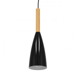GLOBOSTAR® DILLON 00877 Μοντέρνο Κρεμαστό Φωτιστικό Οροφής με Ντουί 1 x E27 AC 220-240V IP20 - Μαύρο - Μ11 x Π11 x Υ36cm GLOBOSTAR® DILLON 00877 Μοντέρνο Κρεμαστό Φωτιστικό Οροφής με Ντουί 1 x E27 AC 220-240V IP20 - Μαύρο - Μ11 x Π11 x Υ36cm
