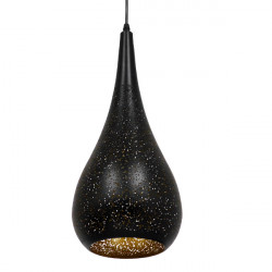 GLOBOSTAR® JANIS 01589 Μοντέρνο Κρεμαστό Φωτιστικό Οροφής με Ντουί 1 x E27 AC 220-240V IP20 - Μαύρο & Χρυσό - Μ20 x Π20 x Υ46cm GLOBOSTAR® JANIS 01589 Μοντέρνο Κρεμαστό Φωτιστικό Οροφής με Ντουί 1 x E27 AC 220-240V IP20 - Μαύρο & Χρυσό - Μ20 x Π20 x Υ46cm