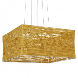 GLOBOSTAR® INCASS 01629 Vintage Κρεμαστό Φωτιστικό Οροφής με Ντουί 5 x E27 AC 220-240V IP20 - Μπεζ - Μ40 x Π40 x Υ22.5cm GLOBOSTAR® INCASS 01629 Vintage Κρεμαστό Φωτιστικό Οροφής με Ντουί 5 x E27 AC 220-240V IP20 - Μπεζ - Μ40 x Π40 x Υ22.5cm