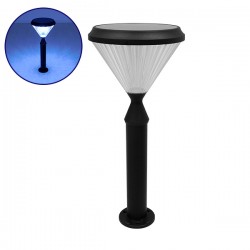 GLOBOSTAR® VEGGIE 12120 Φωτιστικό Κολωνάκι Κήπου LED 10W 500lm 120° με Ενσωματωμένο Φωτοβολταϊκό Panel 6V 2W & Επαναφορτιζόμενη Μπαταρία Li-ion 3.2V 6000mAh με Αισθητήρα Ημέρας-Νύχτας Αδιάβροχο IP65 Ψυχρό Λευκό 6000K - Γκρι Ανθρακί - Μ26 x Π26 x Υ60cm GLOBOSTAR® VEGGIE 12120 Φωτιστικό Κολωνάκι Κήπου LED 10W 500lm 120° με Ενσωματωμένο Φωτοβολταϊκό Panel 6V 2W & Επαναφορτιζόμενη Μπαταρία Li-ion 3.2V 6000mAh με Αισθητήρα Ημέρας-Νύχτας Αδιάβροχο IP65 Ψυχρό Λευκό 6000K - Γκρι Ανθρακί - Μ26 x Π26 x Υ60cm