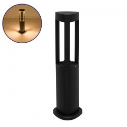 GLOBOSTAR® RODEMA 12141 Φωτιστικό Κολωνάκι Κήπου LED 15W 1500lm 60° AC 220-240V Αδιάβροχο IP65 Θερμό Λευκό 2700K - Γκρι Ανθρακί - Μ12 x Π12 x Υ58cm - 3 Χρόνια Εγγύηση GLOBOSTAR® RODEMA 12141 Φωτιστικό Κολωνάκι Κήπου LED 15W 1500lm 60° AC 220-240V Αδιάβροχο IP65 Θερμό Λευκό 2700K - Γκρι Ανθρακί - Μ12 x Π12 x Υ58cm - 3 Χρόνια Εγγύηση