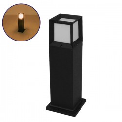 GLOBOSTAR® PALASO 12143 Φωτιστικό Κολωνάκι Κήπου με Ντουί 1 x E27 90° AC 220-240V Αδιάβροχο IP65 - Γκρι Ανθρακί - Μ15 x Π15 x Υ58cm GLOBOSTAR® PALASO 12143 Φωτιστικό Κολωνάκι Κήπου με Ντουί 1 x E27 90° AC 220-240V Αδιάβροχο IP65 - Γκρι Ανθρακί - Μ15 x Π15 x Υ58cm