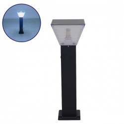 GLOBOSTAR® VEGGIE 12146 Φωτιστικό Κολωνάκι Κήπου με Ντουί 1 x E27 60° AC 220-240V Αδιάβροχο IP65 - Γκρι Ανθρακί - Μ20 x Π20 x Υ60cm GLOBOSTAR® VEGGIE 12146 Φωτιστικό Κολωνάκι Κήπου με Ντουί 1 x E27 60° AC 220-240V Αδιάβροχο IP65 - Γκρι Ανθρακί - Μ20 x Π20 x Υ60cm