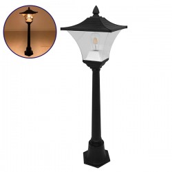 GLOBOSTAR® PALASO 12148 Φωτιστικό Κολωνάκι Κήπου με Ντουί 1 x E27 120° AC 220-240V Αδιάβροχο IP65 - Γκρι Ανθρακί - Μ32 x Π32 x Υ109cm GLOBOSTAR® PALASO 12148 Φωτιστικό Κολωνάκι Κήπου με Ντουί 1 x E27 120° AC 220-240V Αδιάβροχο IP65 - Γκρι Ανθρακί - Μ32 x Π32 x Υ109cm