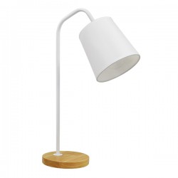 GLOBOSTAR® RIBBON 01574 Μοντέρνο Επιτραπέζιο Φωτιστικό Πορτατίφ με Ντουί 1 x E27 AC 220-240V IP20 - Λευκό & Μπεζ - Μ15 x Π30 x Υ49cm GLOBOSTAR® RIBBON 01574 Μοντέρνο Επιτραπέζιο Φωτιστικό Πορτατίφ με Ντουί 1 x E27 AC 220-240V IP20 - Λευκό & Μπεζ - Μ15 x Π30 x Υ49cm