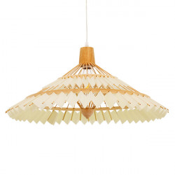 GLOBOSTAR® VENTALIA 00896 Boho Κρεμαστό Φωτιστικό Οροφής με Ντουί 1 x E27 AC 220-240V IP20 - Μπεζ - Μ60 x Π60 x Υ30cm GLOBOSTAR® VENTALIA 00896 Boho Κρεμαστό Φωτιστικό Οροφής με Ντουί 1 x E27 AC 220-240V IP20 - Μπεζ - Μ60 x Π60 x Υ30cm