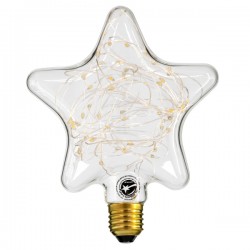 GLOBOSTAR® DECOSTAR 99024 Λάμπα E27 DSC125 LED 2W 160lm 360° AC 220-240V IP20 Θερμό Λευκό 2700K - Copper String Chip - Διάφανο - Μ15 x Π6 x Υ18cm - 3 Χρόνια Εγγύηση GLOBOSTAR® DECOSTAR 99024 Λάμπα E27 DSC125 LED 2W 160lm 360° AC 220-240V IP20 Θερμό Λευκό 2700K - Copper String Chip - Διάφανο - Μ15 x Π6 x Υ18cm - 3 Χρόνια Εγγύηση