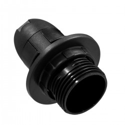 GloboStar® 78961 ΣΕΤ Ντουί E14 με Ροδέλα Πλαστικό Μάυρο DIY GloboStar® 78961 ΣΕΤ Ντουί E14 με Ροδέλα Πλαστικό Μάυρο DIY