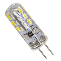 GLOBOSTAR® G4BACK 76131 Λάμπα G4 LED 2W 190lm 320° DC 12V IP20 Φυσικό Λευκό 4500K Dimmable - Sanan SMD Chip - Back Pin - Μ0.9 x Π0.9 x Υ3.5cm - 2 Χρόνια Εγγύηση GLOBOSTAR® G4BACK 76131 Λάμπα G4 LED 2W 190lm 320° DC 12V IP20 Φυσικό Λευκό 4500K Dimmable - Sanan SMD Chip - Back Pin - Μ0.9 x Π0.9 x Υ3.5cm - 2 Χρόνια Εγγύηση