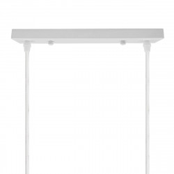 DIY Ροζέτα Φωτιστικού Λευκή Ορθογώνια 300x50mm με 2 Τρύπες GloboStar 90821 DIY Ροζέτα Φωτιστικού Λευκή Ορθογώνια 300x50mm με 2 Τρύπες GloboStar 90821
