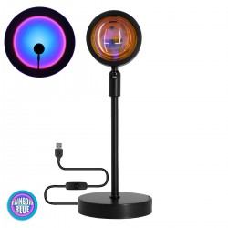 GloboStar® 00812 Επιτραπέζιο Φωτιστικό Πορτατίφ LED 12W -lm 180° DC 5V IP20 Μπλε - Μωβ - Ροζ RAINBOW EFFECT Μαύρο Μέταλλο με Διάφανο Πλαστικό - Μ10 x Π10 x Υ26.5cm - 2 Xρόνια Εγγύηση GloboStar® 00812 Επιτραπέζιο Φωτιστικό Πορτατίφ LED 12W -lm 180° DC 5V IP20 Μπλε - Μωβ - Ροζ RAINBOW EFFECT Μαύρο Μέταλλο με Διάφανο Πλαστικό - Μ10 x Π10 x Υ26.5cm - 2 Xρόνια Εγγύηση