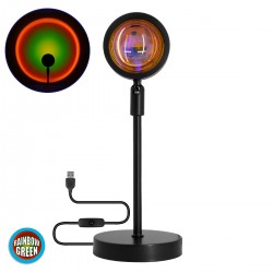 GloboStar® 00816 Επιτραπέζιο Φωτιστικό Πορτατίφ LED 12W -lm 180° DC 5V IP20 Κίτρινο - Πράσινο - Κόκκινο - Πορτοκαλί RAINBOW EFFECT Μαύρο Μέταλλο με Διάφανο Πλαστικό - Μ10 x Π10 x Υ26.5cm - 2 Xρόνια Εγγύηση GloboStar® 00816 Επιτραπέζιο Φωτιστικό Πορτατίφ LED 12W -lm 180° DC 5V IP20 Κίτρινο - Πράσινο - Κόκκινο - Πορτοκαλί RAINBOW EFFECT Μαύρο Μέταλλο με Διάφανο Πλαστικό - Μ10 x Π10 x Υ26.5cm - 2 Xρόνια Εγγύηση