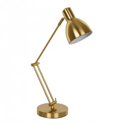 GloboStar® ZETO 00836 Μοντέρνο Επιτραπέζιο Φωτιστικό Πορτατίφ Μονόφωτο 1 x E27 IP20 Χρυσό Μέταλλο - Μ- x Π- x Υ72cm GloboStar® ZETO 00836 Μοντέρνο Επιτραπέζιο Φωτιστικό Πορτατίφ Μονόφωτο 1 x E27 IP20 Χρυσό Μέταλλο - Μ- x Π- x Υ72cm