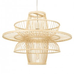 GLOBOSTAR® BALI 00862 Boho Κρεμαστό Φωτιστικό Οροφής με Ντουί 1 x E27 AC 220-240V IP20 - Μπεζ - Μ60 x Π60 x Υ45cm GLOBOSTAR® BALI 00862 Boho Κρεμαστό Φωτιστικό Οροφής με Ντουί 1 x E27 AC 220-240V IP20 - Μπεζ - Μ60 x Π60 x Υ45cm