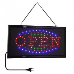 GLOBOSTAR® SIGN 75681 Διακοσμητικό Φωτιστικό Τοίχου Ένδειξης / Σήμανσης "OPEN" LED 5W 150lm 120° AC 220-240V IP20 Πολύχρωμο - Μαύρο - Μ48 x Π25 x Υ2cm - 2 Χρόνια Εγγύηση GLOBOSTAR® SIGN 75681 Διακοσμητικό Φωτιστικό Τοίχου Ένδειξης / Σήμανσης "OPEN" LED 5W 150lm 120° AC 220-240V IP20 Πολύχρωμο - Μαύρο - Μ48 x Π25 x Υ2cm - 2 Χρόνια Εγγύηση