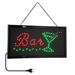 GloboStar® 75690 Φωτιστικό Ταμπέλα LED Σήμανσης BAR WITH COCTAIL με Πρίζα AC 230V Μ48xΠ25xΥ2cm GloboStar® 75690 Φωτιστικό Ταμπέλα LED Σήμανσης BAR WITH COCTAIL με Πρίζα AC 230V Μ48xΠ25xΥ2cm