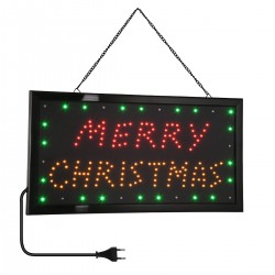 GloboStar® 75695 Φωτιστικό Ταμπέλα LED Σήμανσης MERRY CHRISTMAS με Πρίζα AC 230V Μ48xΠ25xΥ2cm GloboStar® 75695 Φωτιστικό Ταμπέλα LED Σήμανσης MERRY CHRISTMAS με Πρίζα AC 230V Μ48xΠ25xΥ2cm