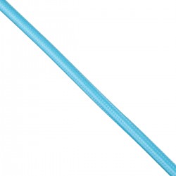 GloboStar® 77609 Στρογγυλό Υφασμάτινο Καλώδιο 1m 2 x 0.75mm² Γαλάζιο GloboStar® 77609 Στρογγυλό Υφασμάτινο Καλώδιο 1m 2 x 0.75mm² Γαλάζιο