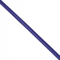 GloboStar® 77611 Στρογγυλό Υφασμάτινο Καλώδιο 1m 2 x 0.75mm² Μωβ GloboStar® 77611 Στρογγυλό Υφασμάτινο Καλώδιο 1m 2 x 0.75mm² Μωβ