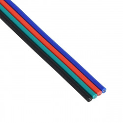 GLOBOSTAR® STRIPART 70736 Εύκαμπτο Πλακέ Καλώδιο Τροφοδοσίας για Πολύχρωμη RGB Ταινία LED 4Pin 4 x 0.25mm² IP20 - Μ100 x Π0.1 x Υ1cm GLOBOSTAR® STRIPART 70736 Εύκαμπτο Πλακέ Καλώδιο Τροφοδοσίας για Πολύχρωμη RGB Ταινία LED 4Pin 4 x 0.25mm² IP20 - Μ100 x Π0.1 x Υ1cm